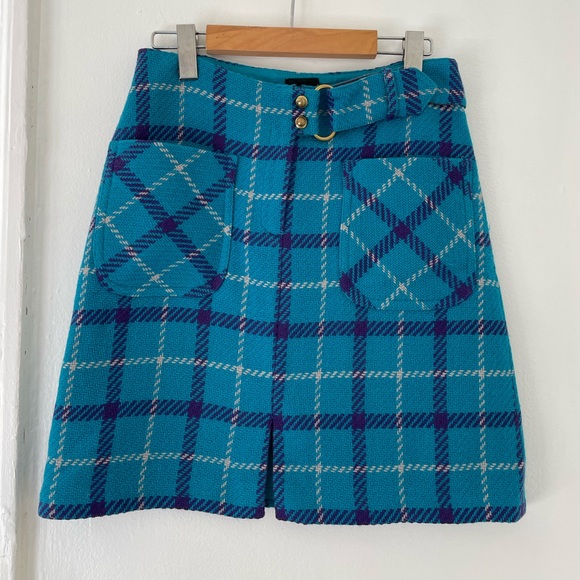 Anna Sui Dresses & Skirts - Vintage Anna Sui Plaid Mini Skirt